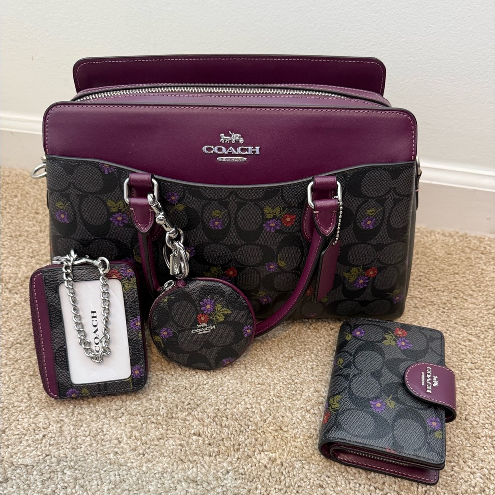 Coach Darcie, coin purse and two wallets